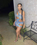 Body language cutout dress